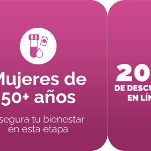 Mujeres de 50+ años